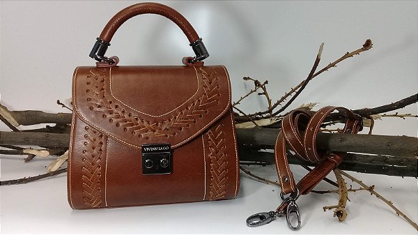 Bolsa Laura  (pinhão)