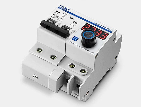 Disjuntor 63A  inteligente de contagem regressiva automático com função memória