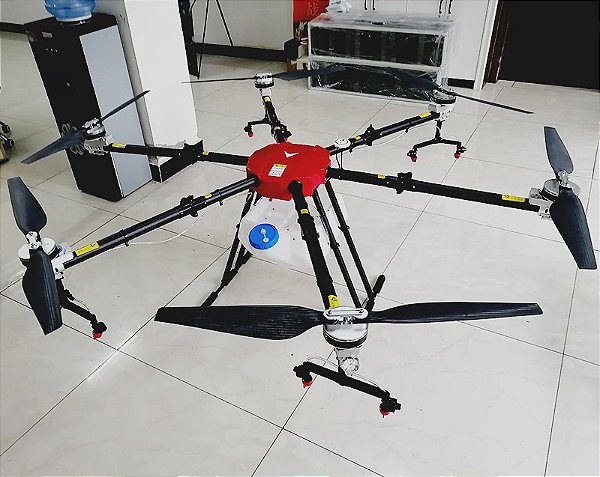 6axis 22kg 22l zangão de proteção agrícola com bateria, carregador, pronto para voar, pulverizador da agricultura, uva