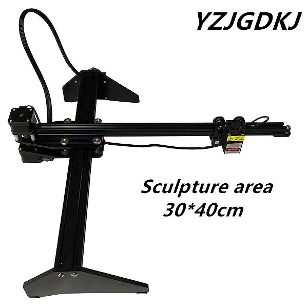 Máquina de gravura plotter 300*400 área de gravação (braço único) máquina a laser