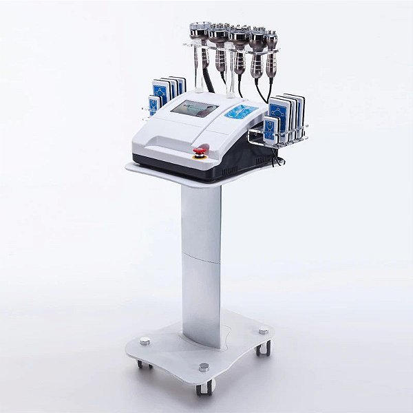 6 em1 CaviPro® 40k Profissional - Aparelho Ultrasom Cavitação Radiofrequência Lipocavitação Perda de Peso Rejuvenescimento Anti-rugas