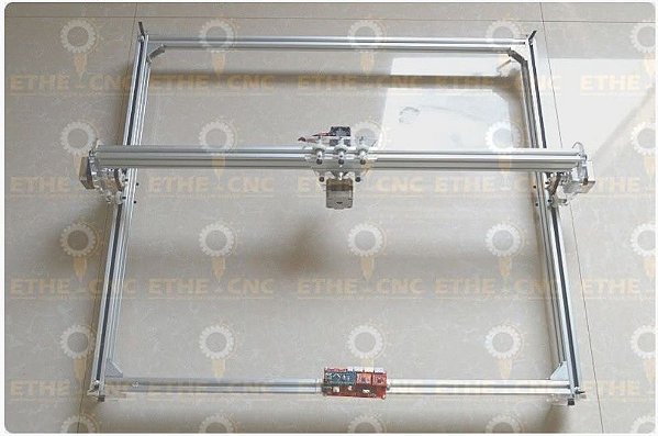 Gravadora Laser Grava, Corta, Router 2 Eixo Área 800x900mm vermelha ( Laser 5500mwts)