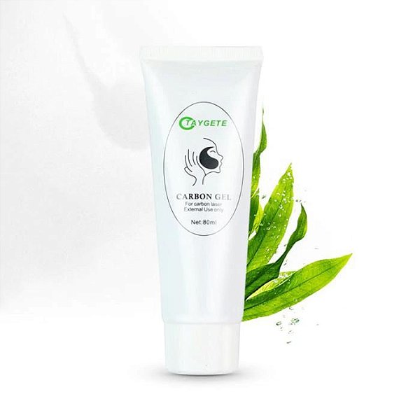 Gel de creme de carbono para o rejuvenescimento da pele do laser hidratante clarear o creme de limpeza profunda
