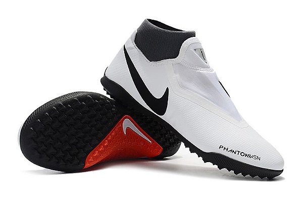 chuteira nike phantom branca