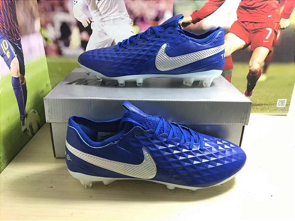 nike tiempo legend azul