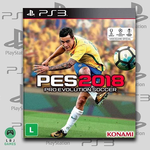 PES 2018 - MIDIA DIGITAL PS3 - LBJ Games