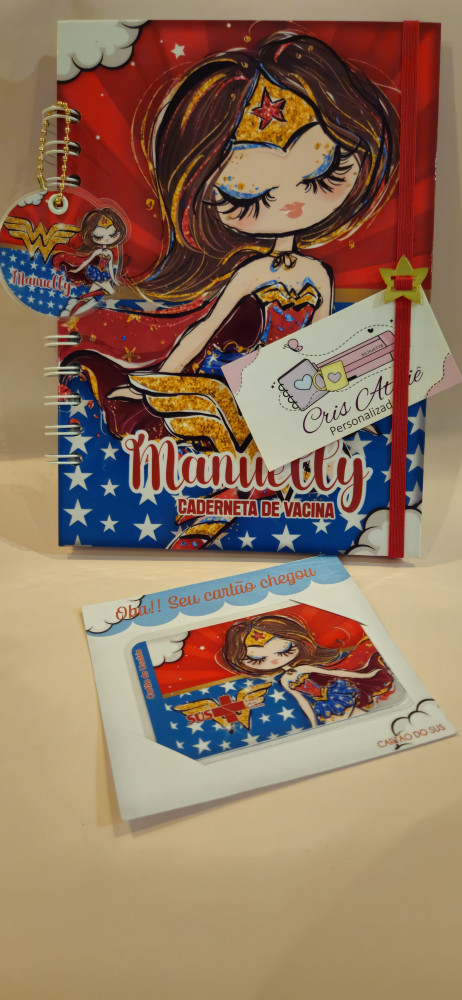 Caderneta de Vacina Simples + Cartão do SUS Personalizado