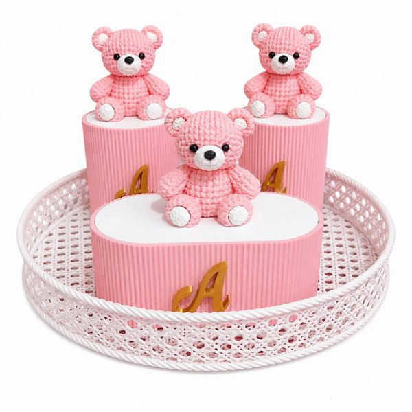 Kit Higiene Bebê Personalizado – Tema Ursinho