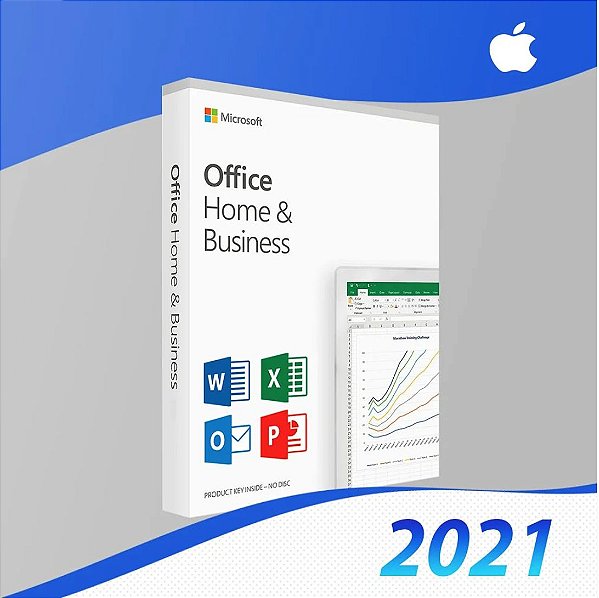 Office 2021 Home And Business para Mac Vitalício I Licença Original I Envio  por Email I Suporte + NFe - PC Lândia