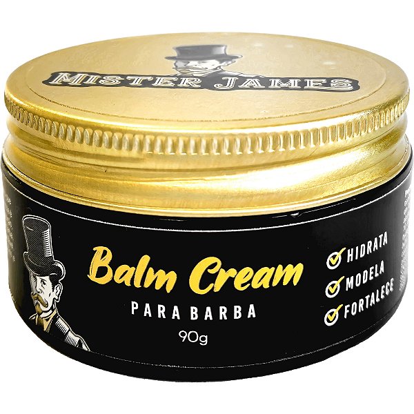 Balm Cream Para Barba 90g Mister James