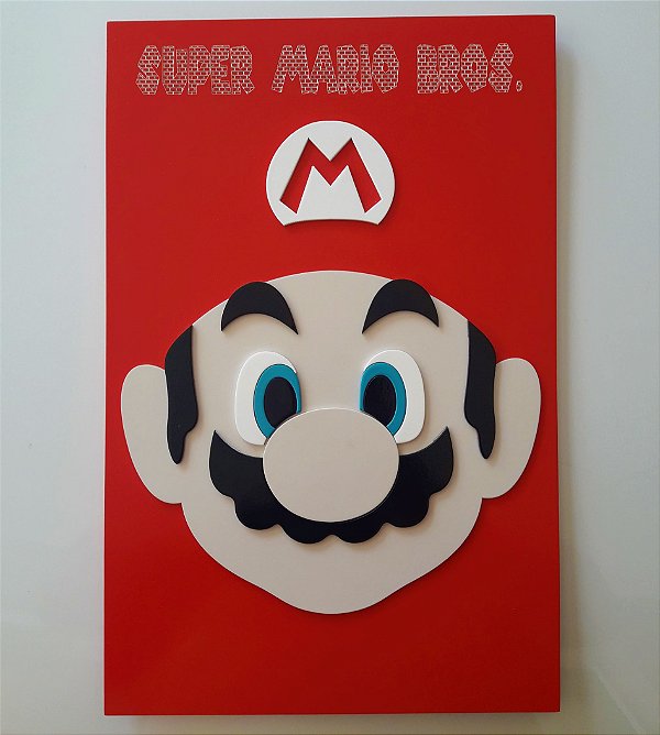 Quadro Decorativo Super Mário Bros