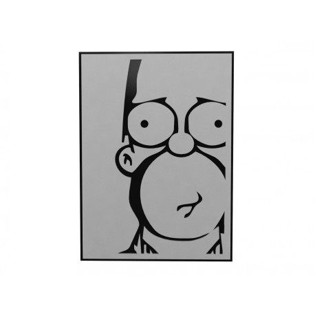 Quadro Decorativo Personalizado Homer Sério