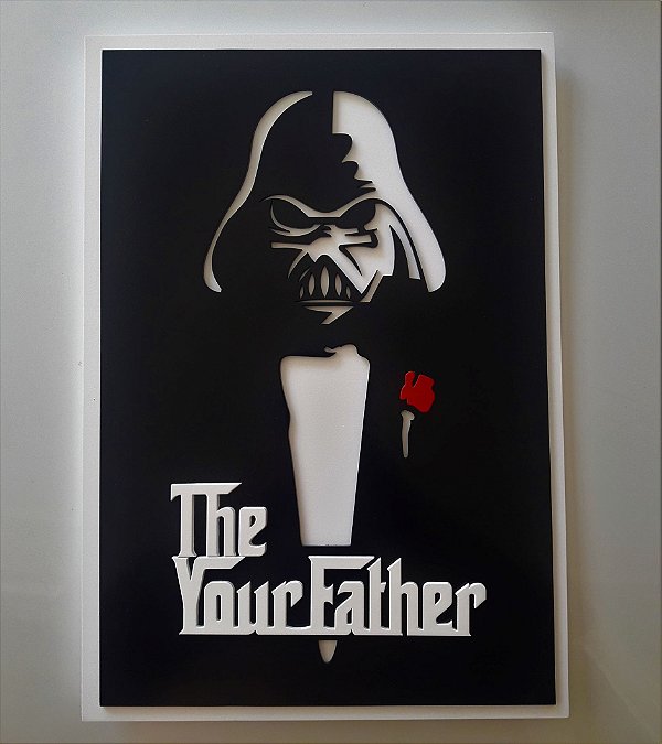 Placa Decorativa Personalizada The Your Father