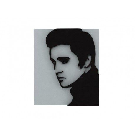 Quadro Laqueado Relevo Elvis Presley