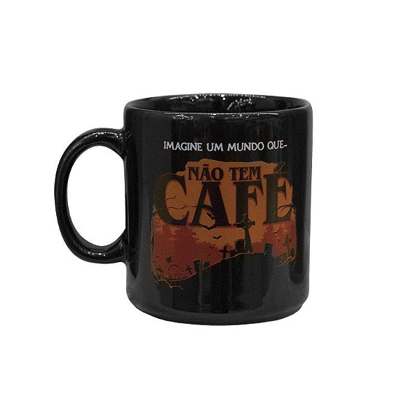 Caneca Thriller Mundo Sem Café 270ml