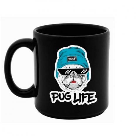 CANECA PUG LIFE 270ml
