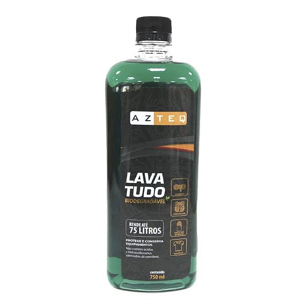 Detergente Lava Tudo Biodegradável 750ML Azteq