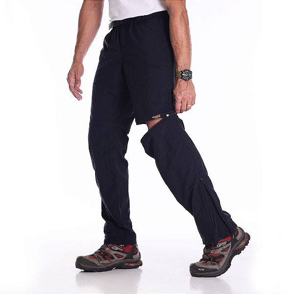 Calça Bermuda Hard Bio Trekking UV50+ Masculino Hard Adventure