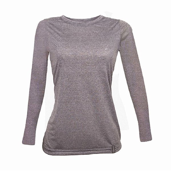 Camiseta Dry Living FPS 30 Manga Longa Feminino Conquista