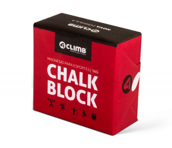 Magnésio em Bloco Chalk Block 56GR 4Climb