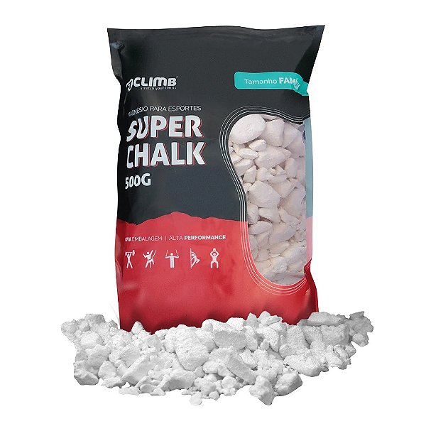 Magnésio Super Chalk 500G 4Climb