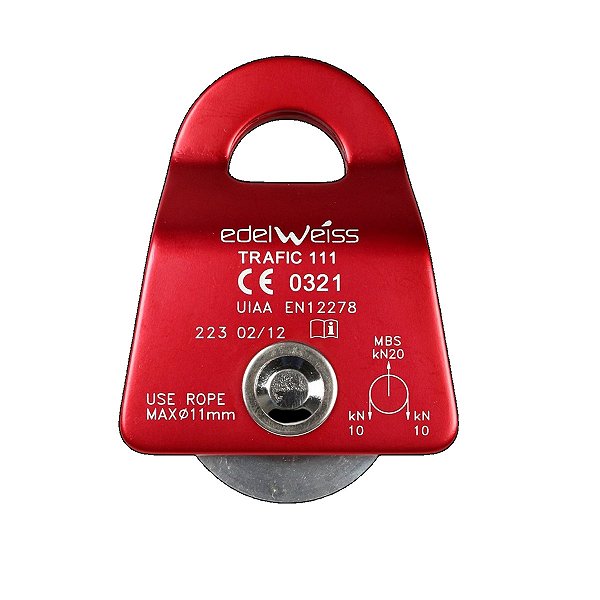 Polia Simples com Placas Oscilantes Traffic Edelweiss