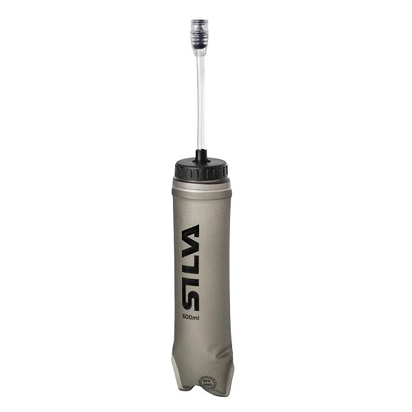 Garrafa Flexível Soft Flask com Canudo 500ml Silva