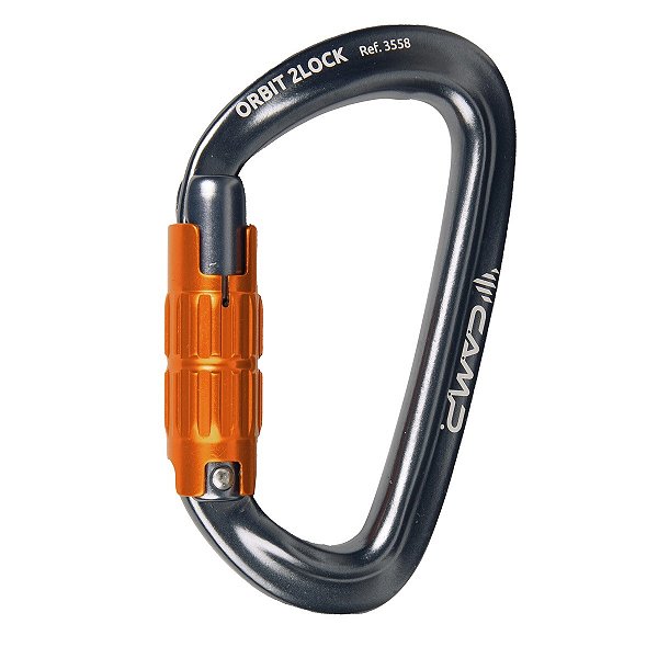 Mosquetão D Orbit 2Lock Camp