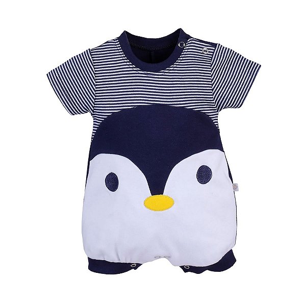 Macacão Bebê Pinguim