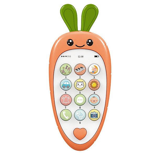 Brinquedo Telefone Celular Musical Baby Cenourinha