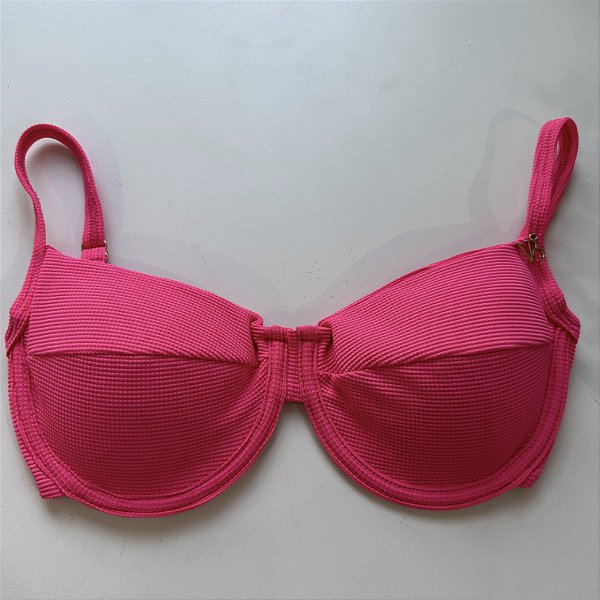Meia Taça com Bojo Maleável e Aro com matrix pink 093 (CALCINHA NÃO INCLUSO)