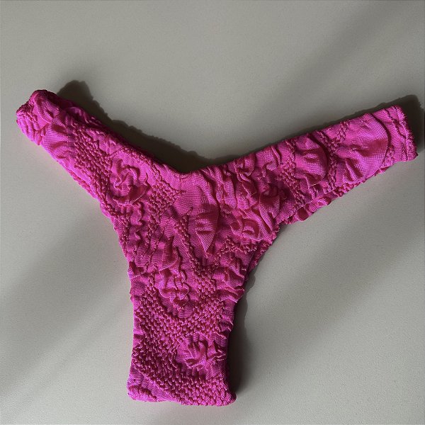 Calcinha Asa Delta Fio 012 tecido bali rosa ( BOJO NÃO INCLUSO)
