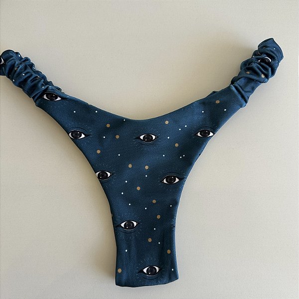 Calcinha 013 fru-fru largo fio duplo Estampa Vision (BUSTO NÃO INCLUSO)
