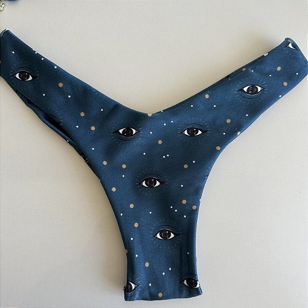 Calcinha 012 Asa Delta Fio Duplo Estampa Vision (BUSTO NÃO INCLUSO)