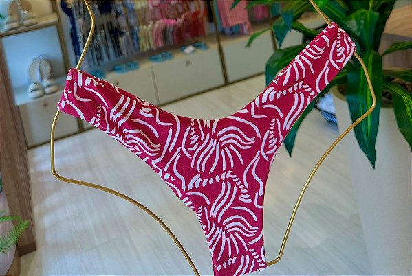 Calcinha 012 Asa Delta Fio Duplo estampa Havana (BUSTO NÃO INCLUSO)