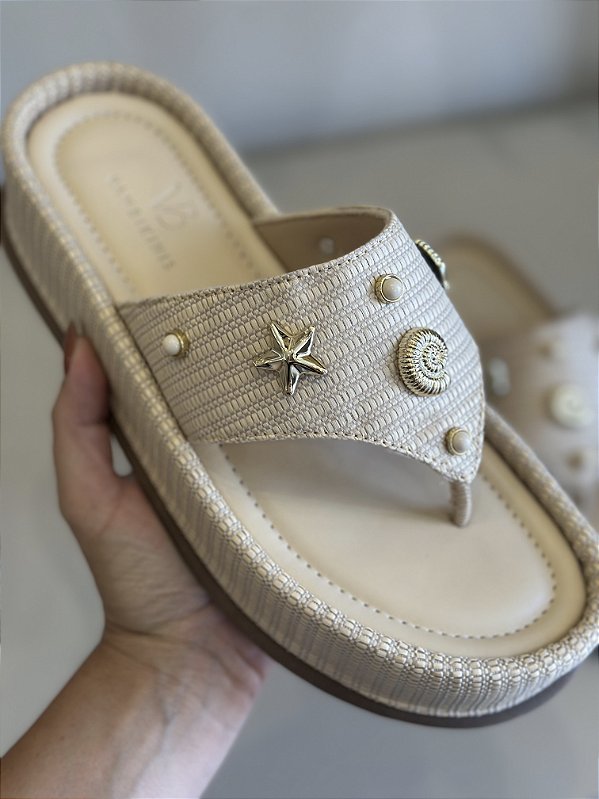 Sandalia Flat Marítima off