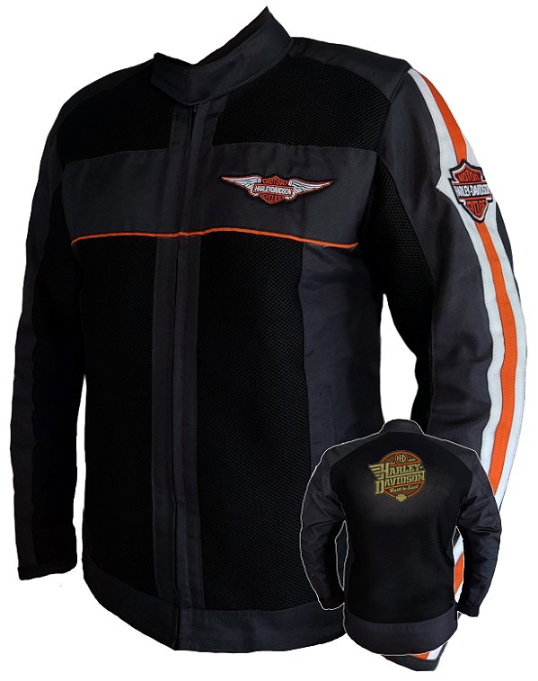Jaqueta Harley Davidson Classic modelo Verão
