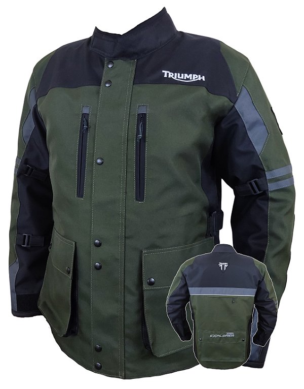 Jaqueta Triumph Parka Militar Impermeável