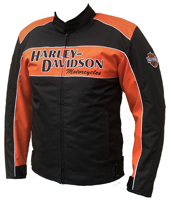Jaqueta Harley Davidson Tradicional Impermeável Laranja ou Rosa - Sparta  Motors Comércio de Jaquetas, coletes e Acessórios para Motociclistas