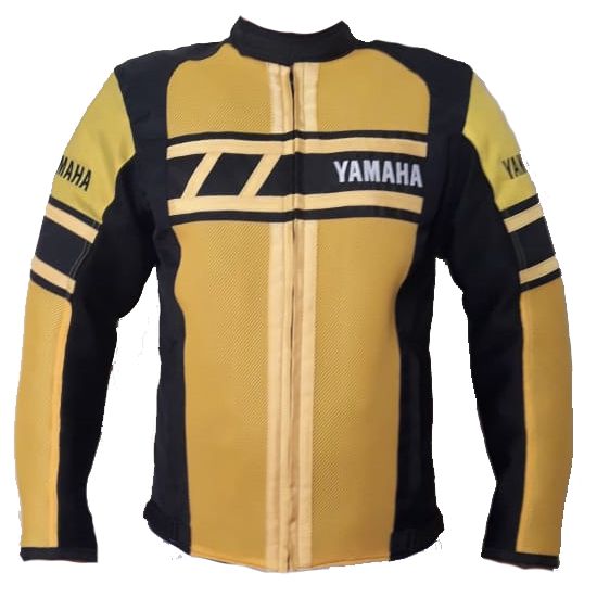 Jaqueta Yamaha Amarela modelo Verão