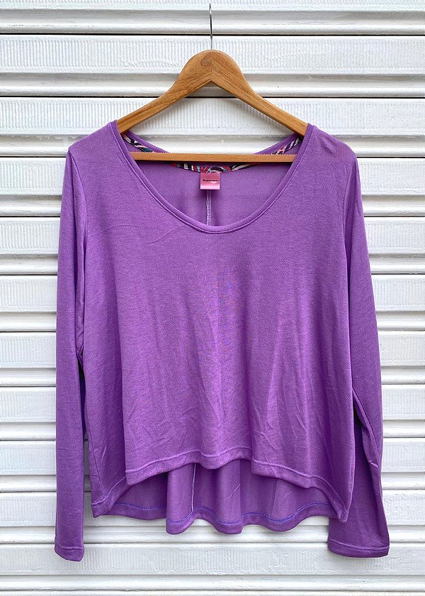 BLUSA PINA ML LAVANDA