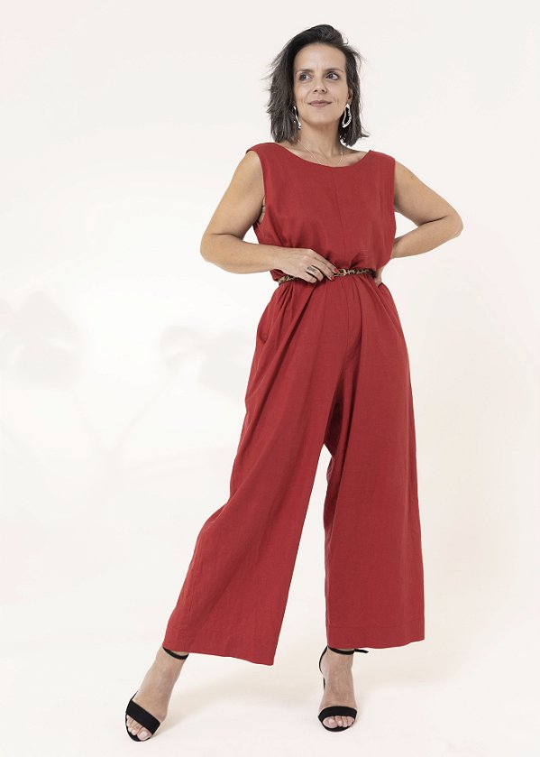 MACACÃO TERESA VERMELHO