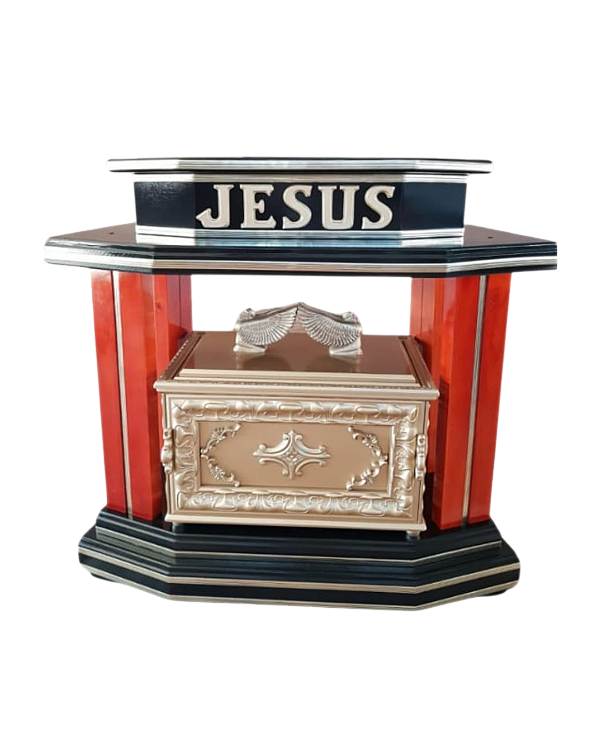 Púlpito com arca da aliança médio porte