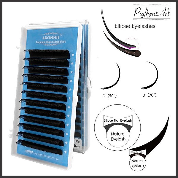 Cílios Abonnie Ellipse MIX Matte
