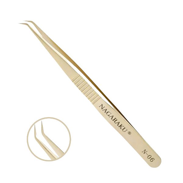 Pinça Nagaraku 06 Dourada