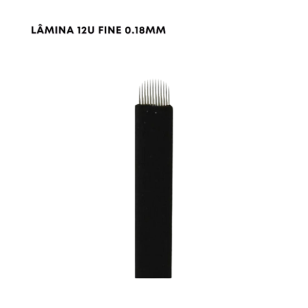 Lâmina 12U fine 0.18mm