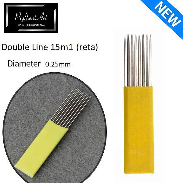 Lâmina Double Line 15m1 Reta