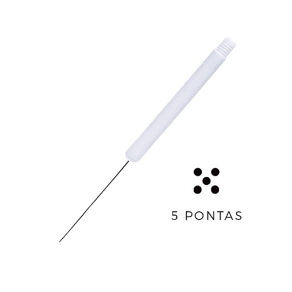 Agulhas Dermomag 5 Pontas Circular ( MAG JR. e MAG PEN )