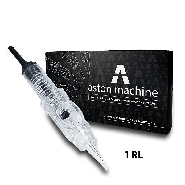 Aston 1 ponta RL Agulha De Fácil Encaixe MOLA ( Com Anvisa ) 0.30mm