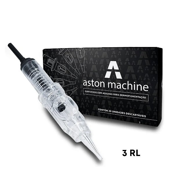 Aston 3 pontas RL Agulha De Fácil Encaixe ( Com Anvisa ) 0.30mm
